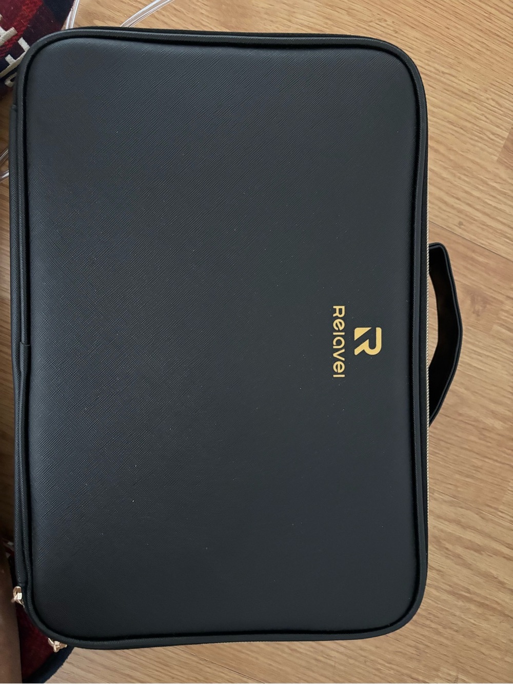 Black Travel makeup Organizer Bag for Women
